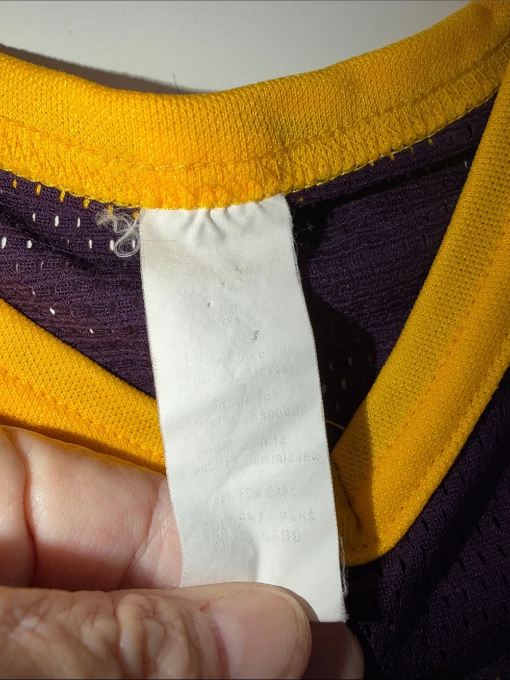 LSU Purple & Gold Kids Mesh Tee - LSU Collegiate Shirt